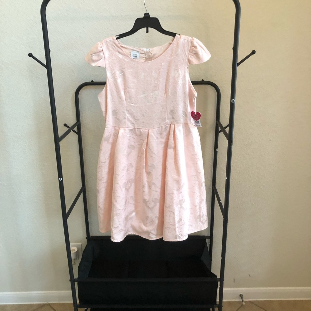 Elegant Light Pink Kids Formal Dress